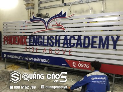 Biển quảng cáo Vườn Lan Bảo Quyên tại Đa Phúc Dương Kinh Hải Phòng