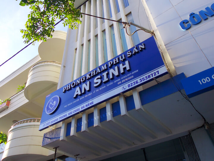 bảng hiệu phòng khám