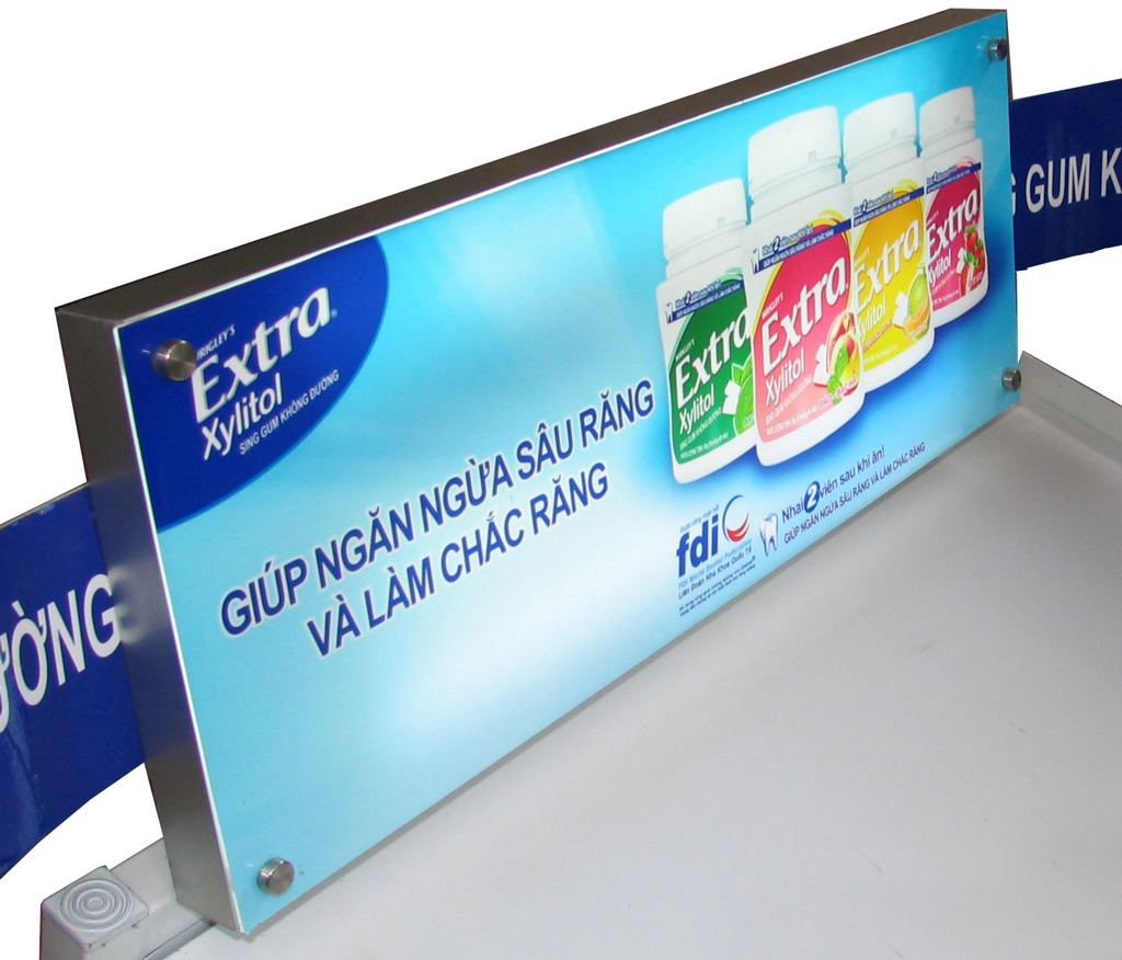 Làm bảng hiệu hộp đèn bạt - Quảng Cáo Sài Gòn New