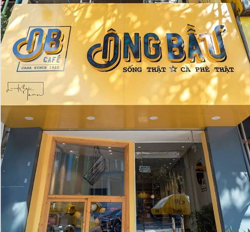 bảng hiệu cà phê đẹp