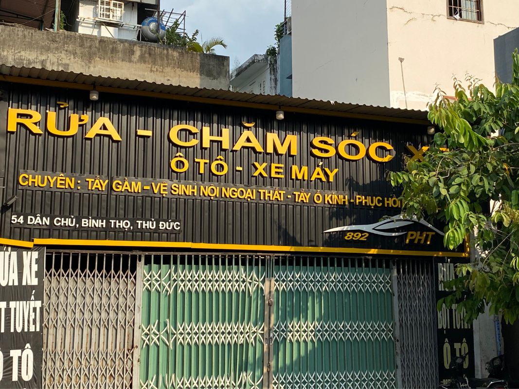 35+ Mẫu bảng hiệu rửa xe đẹp đa dạng phong cách 2023