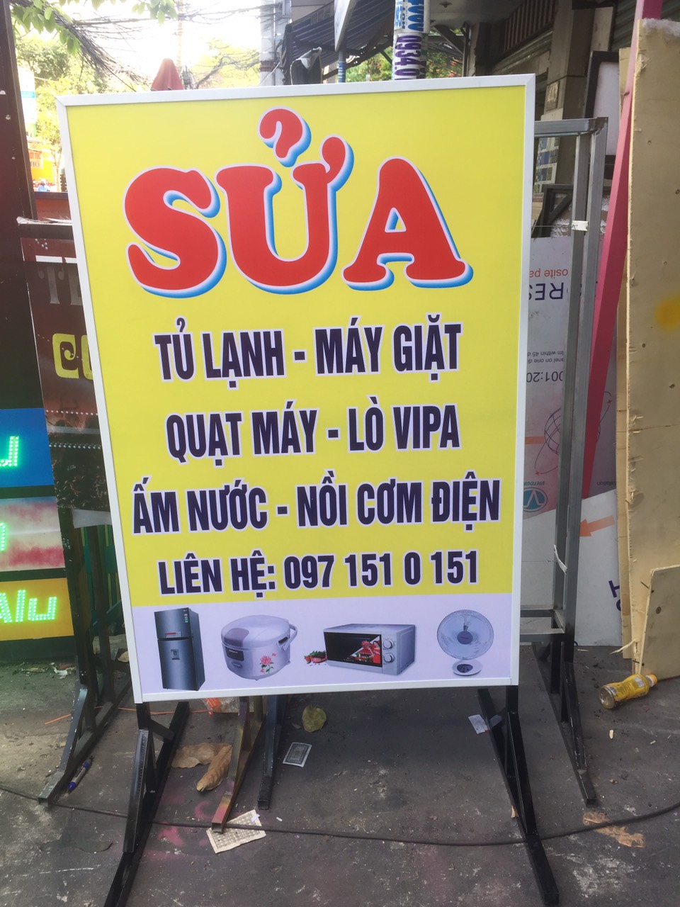 biển quảng cáo in bạt
