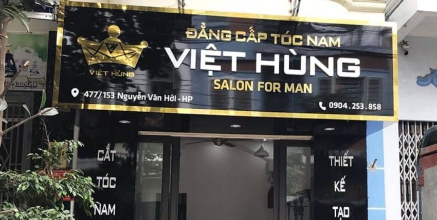 bảng hiệu salon tóc