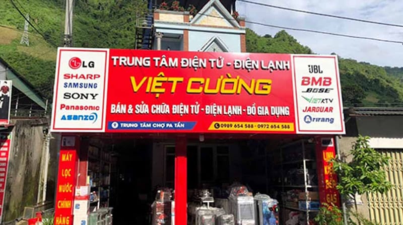 biển quảng cáo điện lạnh
