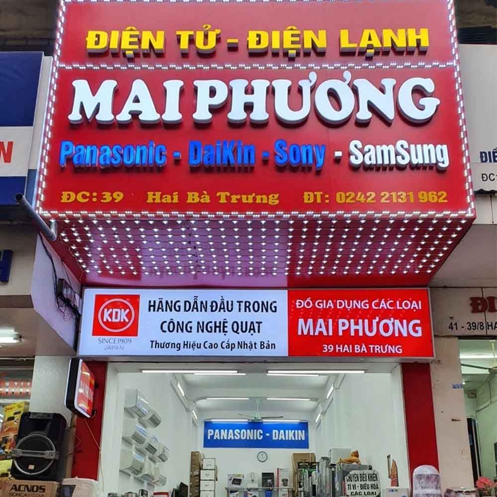 biển quảng cáo điện lạnh