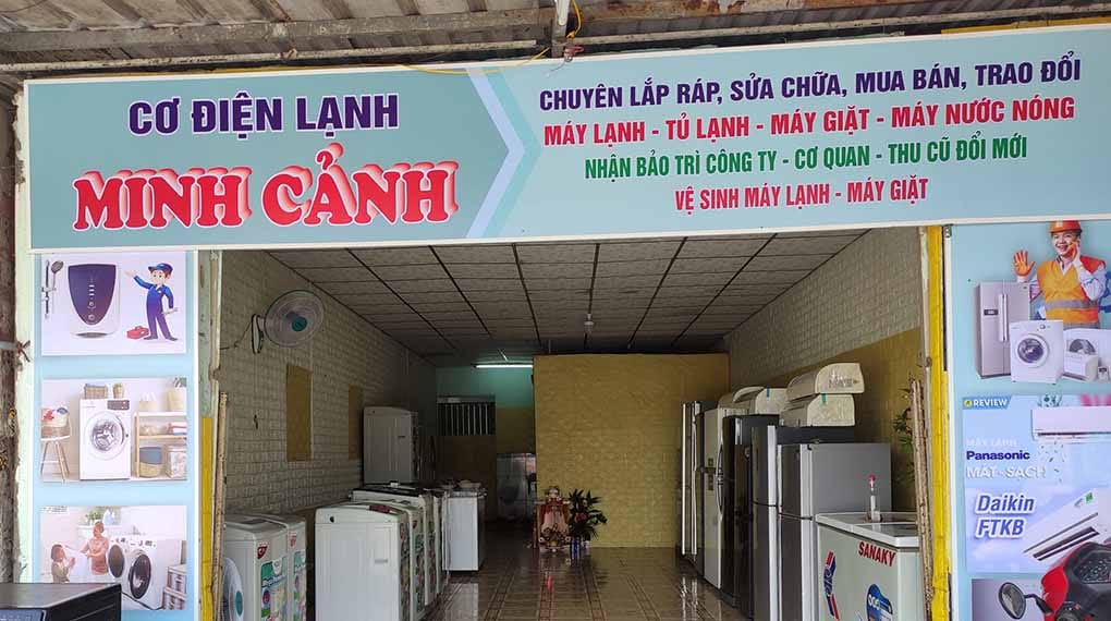 biển quảng cáo điện lạnh