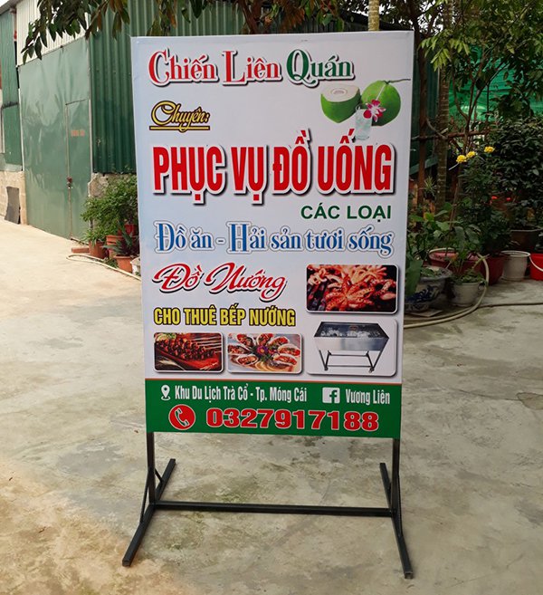 biển quảng cáo in bạt