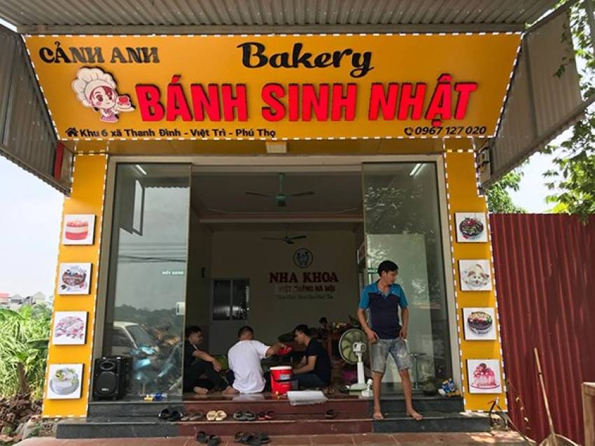 Tổng hợp các mẫu biển quảng cáo bánh sinh nhật cực hot, cực ấn tượng