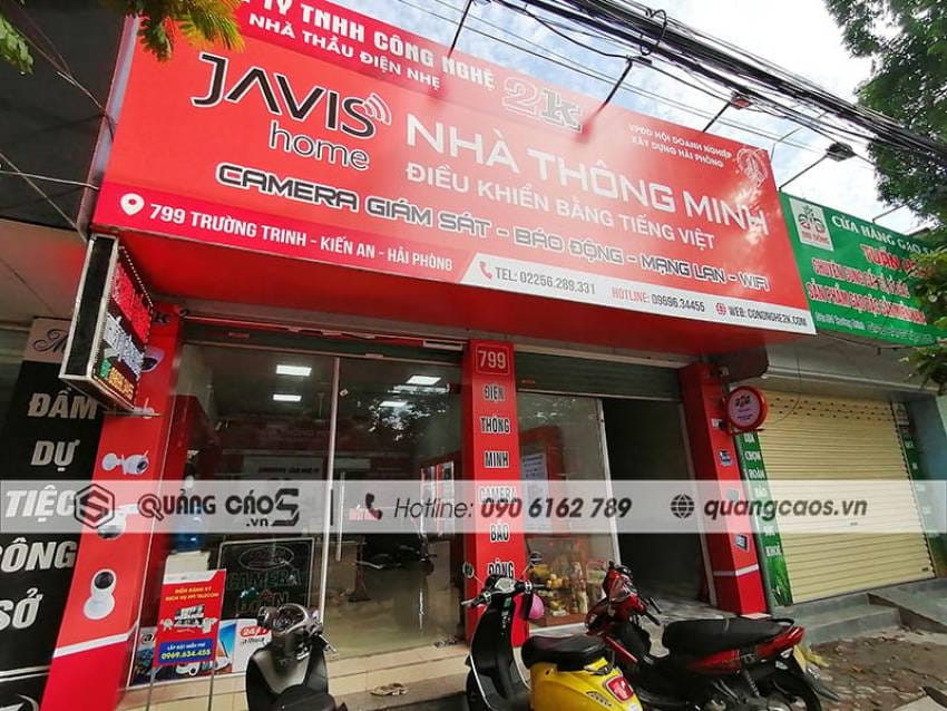 Cách căng bạt biển quảng cáo
