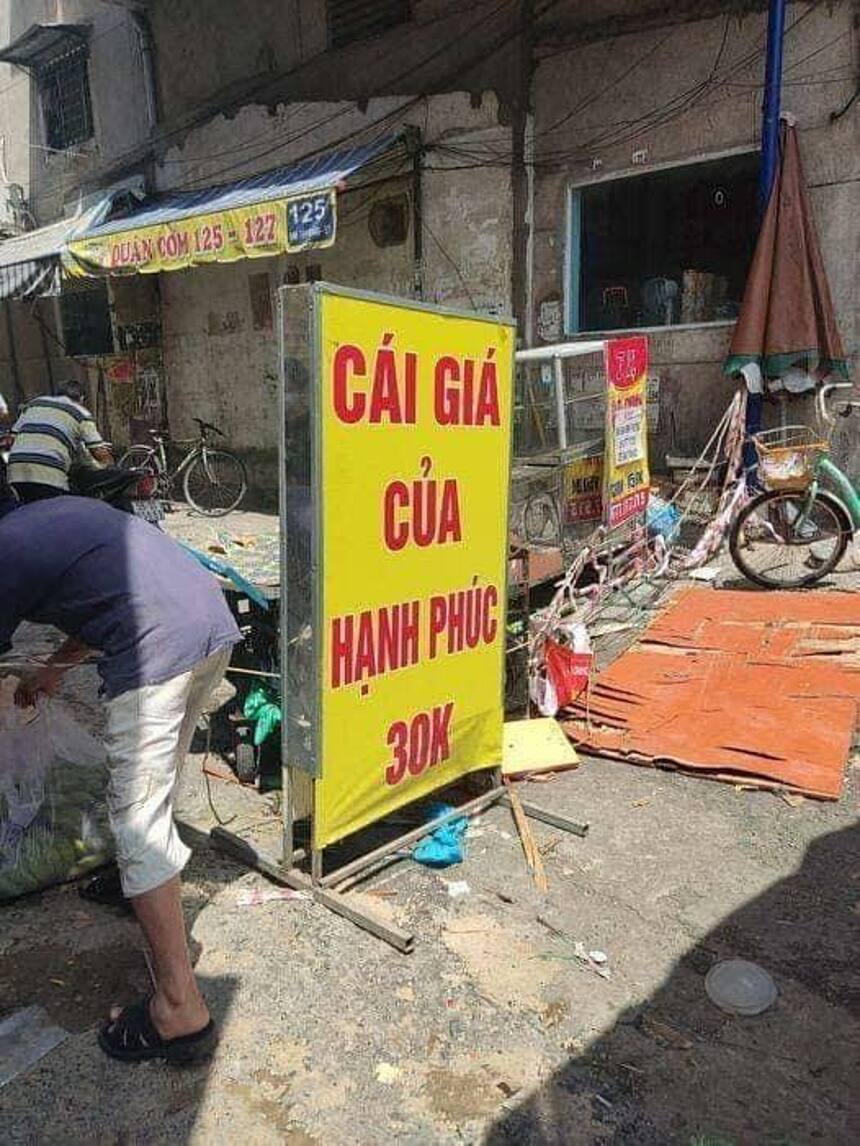 biển quảng cáo hài hước