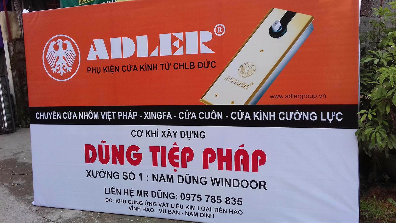 Biển Quảng Cáo Nhôm Kính