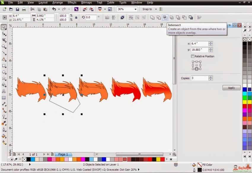 hướng dẫn làm biển quảng cáo bằng corel