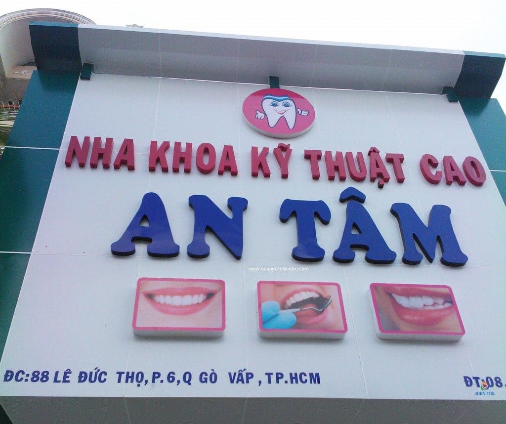 bảng hiệu phòng khám