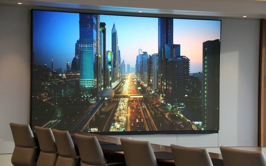 Lắp đặt màn hình led hội trường