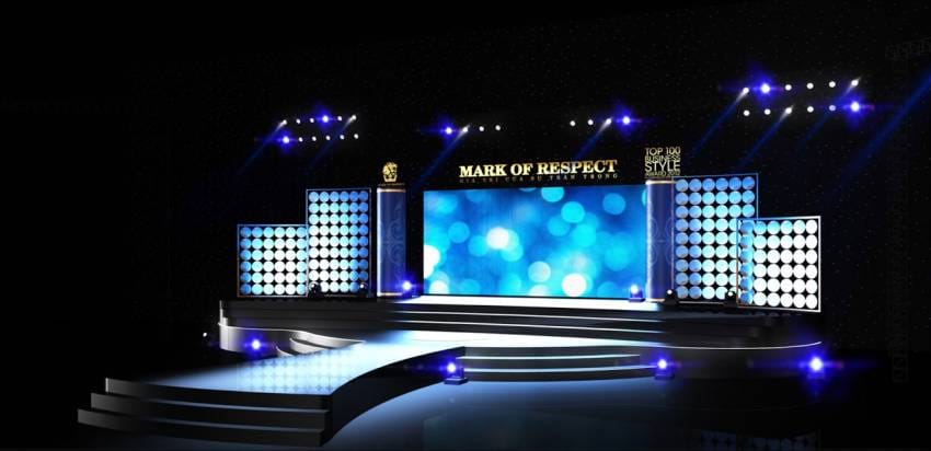Kích thước màn hình LED sân khấu
