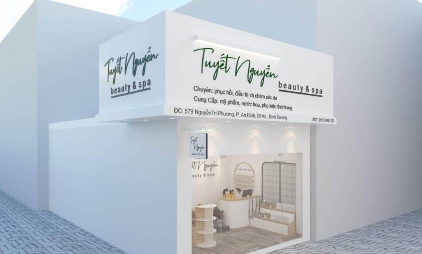 mẫu bảng hiệu spa đẹp