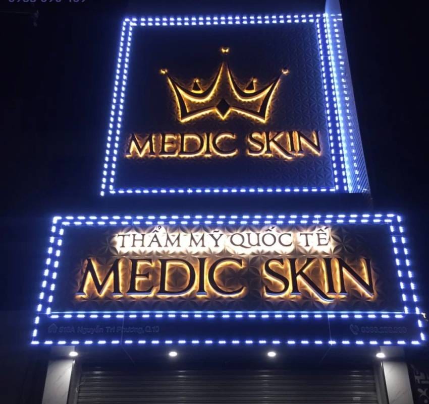 mẫu bảng hiệu spa đẹp
