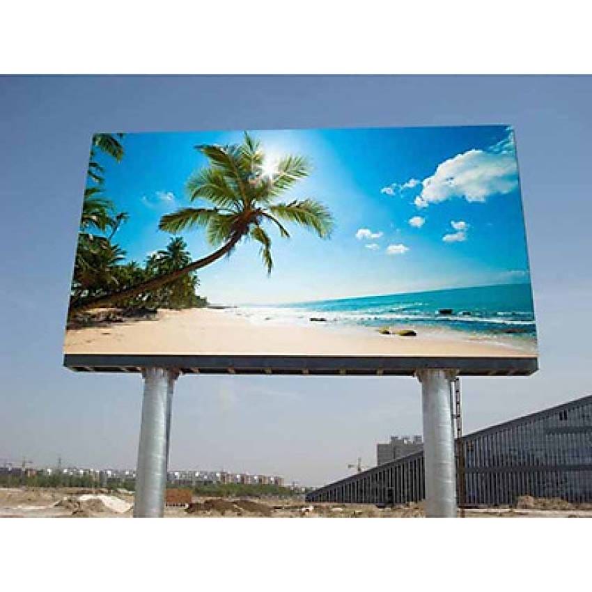 biển quảng cáo màn hình led trắng
