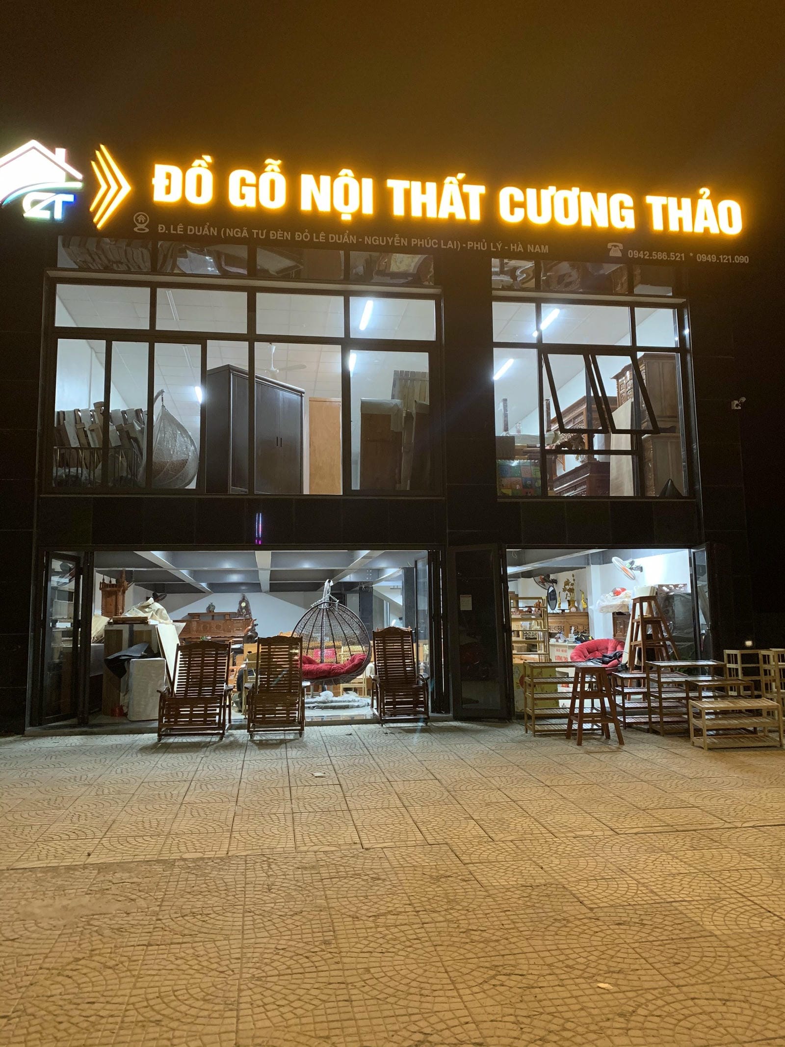 Mẫu biển quảng cáo đồ gỗ nội thất Cương Thảo HOT nhất năm - CÔNG TY TNHH IN QUẢNG CÁO NGỌC HUYỀN