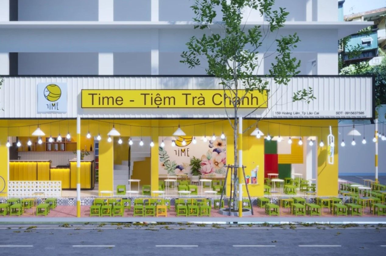 TOP 9+ ý tưởng thiết kế quán trà chanh đẹp, thu hút giới trẻ