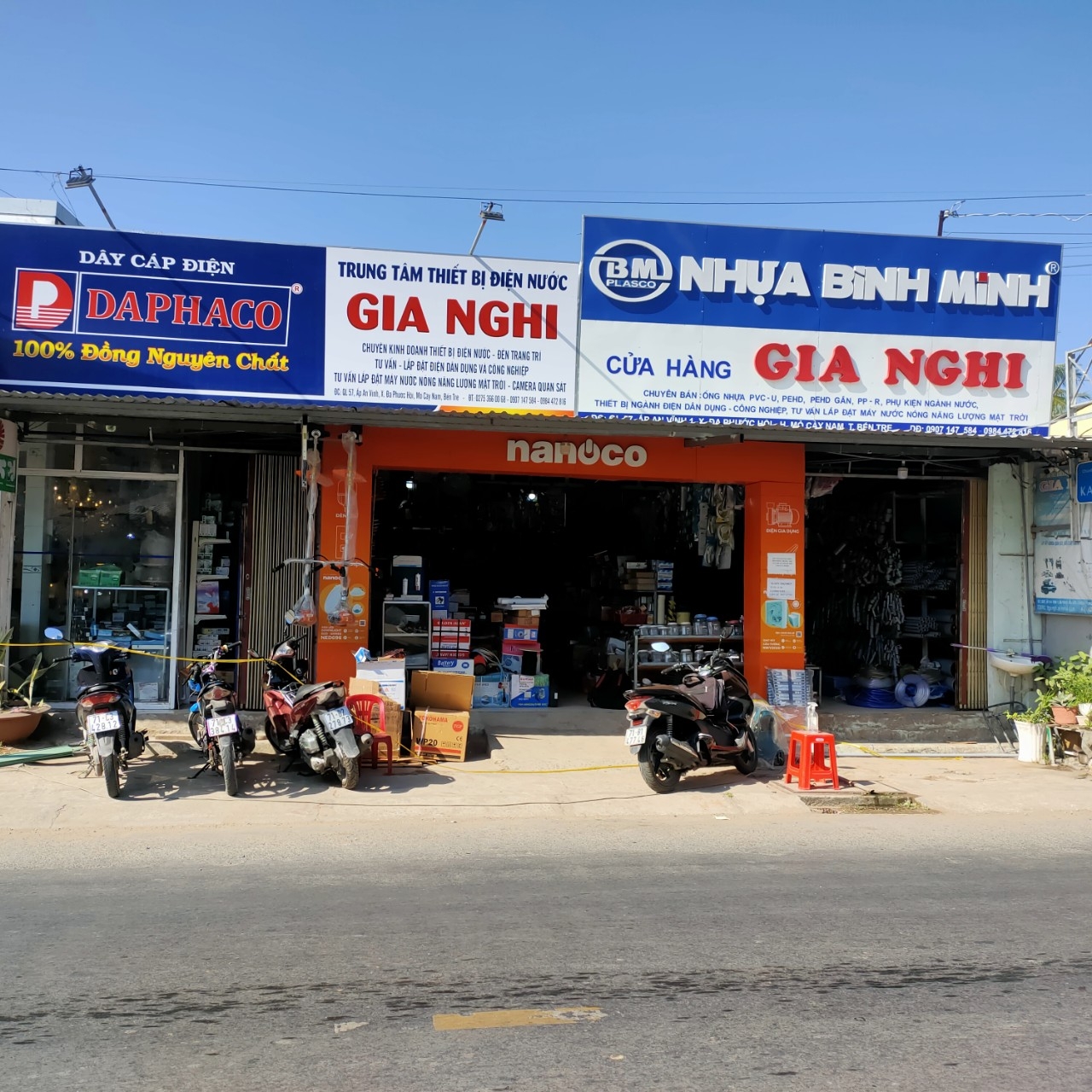 TRUNG TÂM THIẾT BỊ ĐIỆN NƯỚC GIA NGHI BẾN TRE